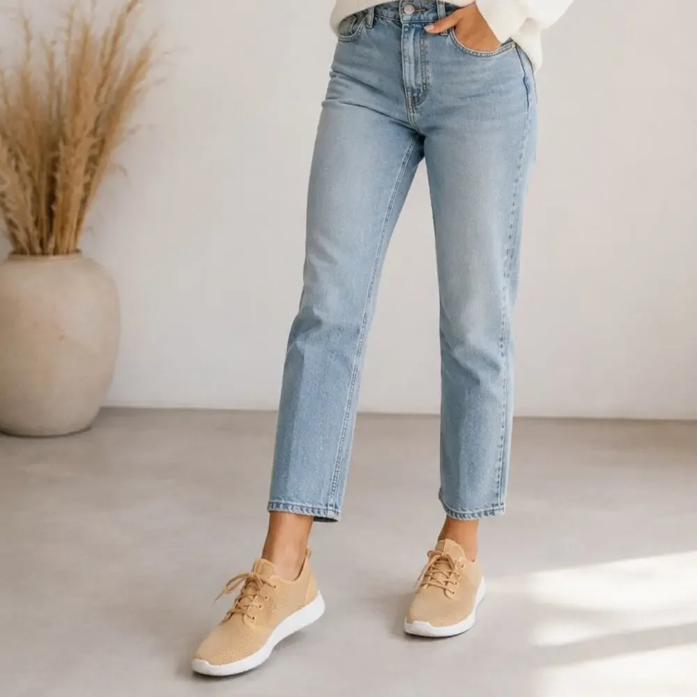 Allbirds Orange Tree Skippers Casual Sneakers Womens. 9 Lace Up Tennis Shoes